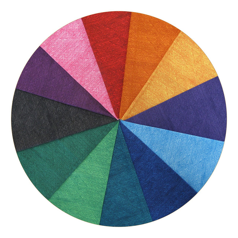 Fat Quarter 247/ Herringbone Rainbow, 12pcs/bundle