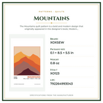 Product Specifications – Mountains