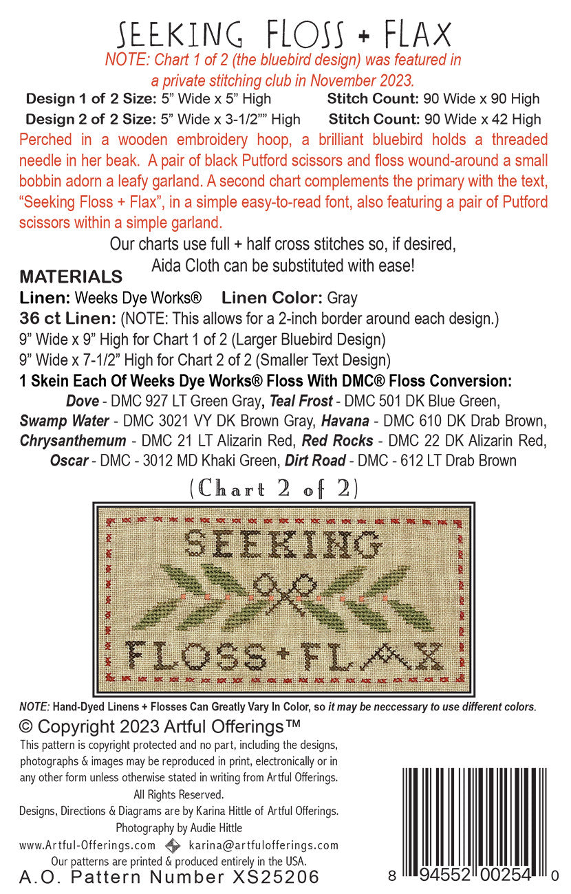 Seeking Floss + Flax