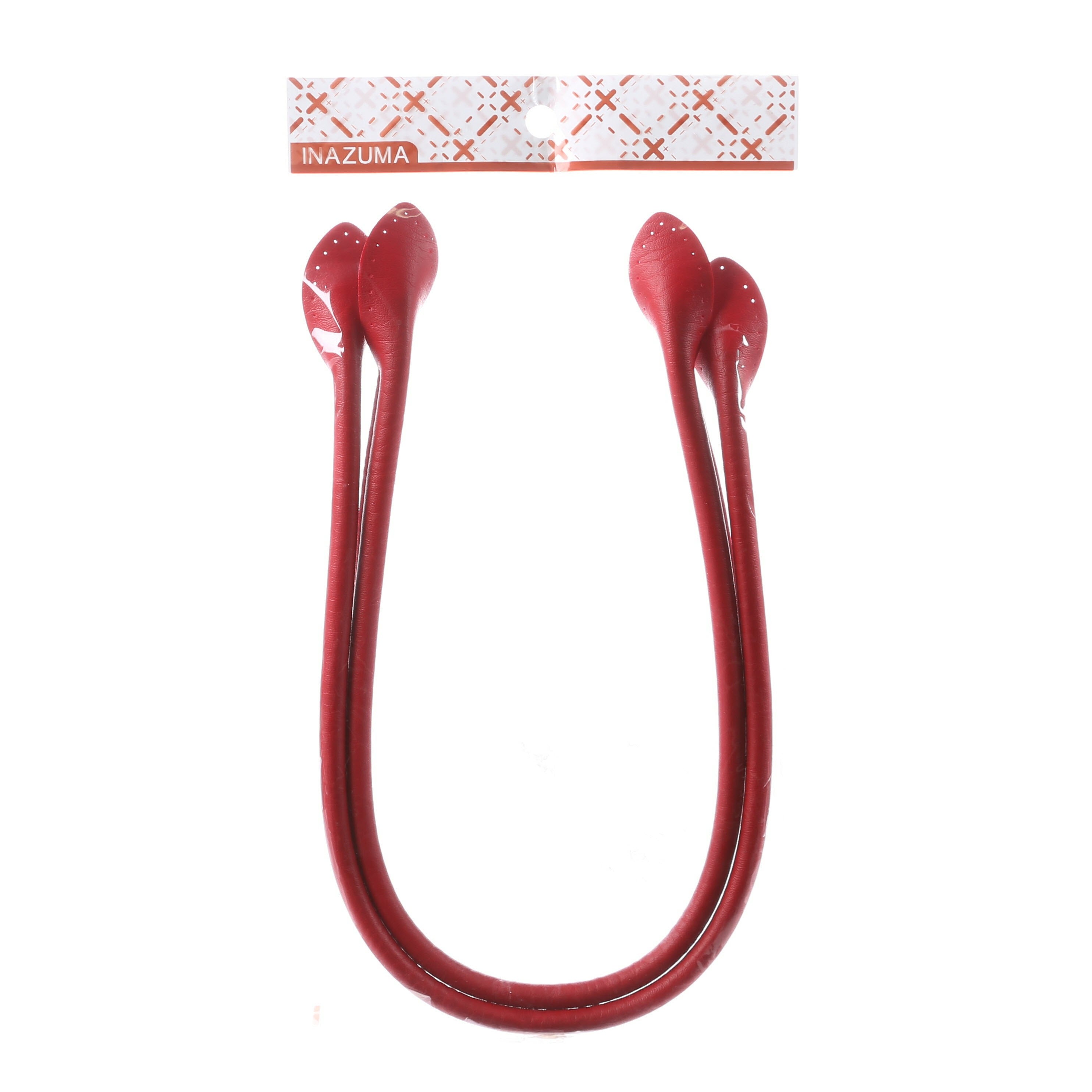 Bag Handles Leather Like 24in Red