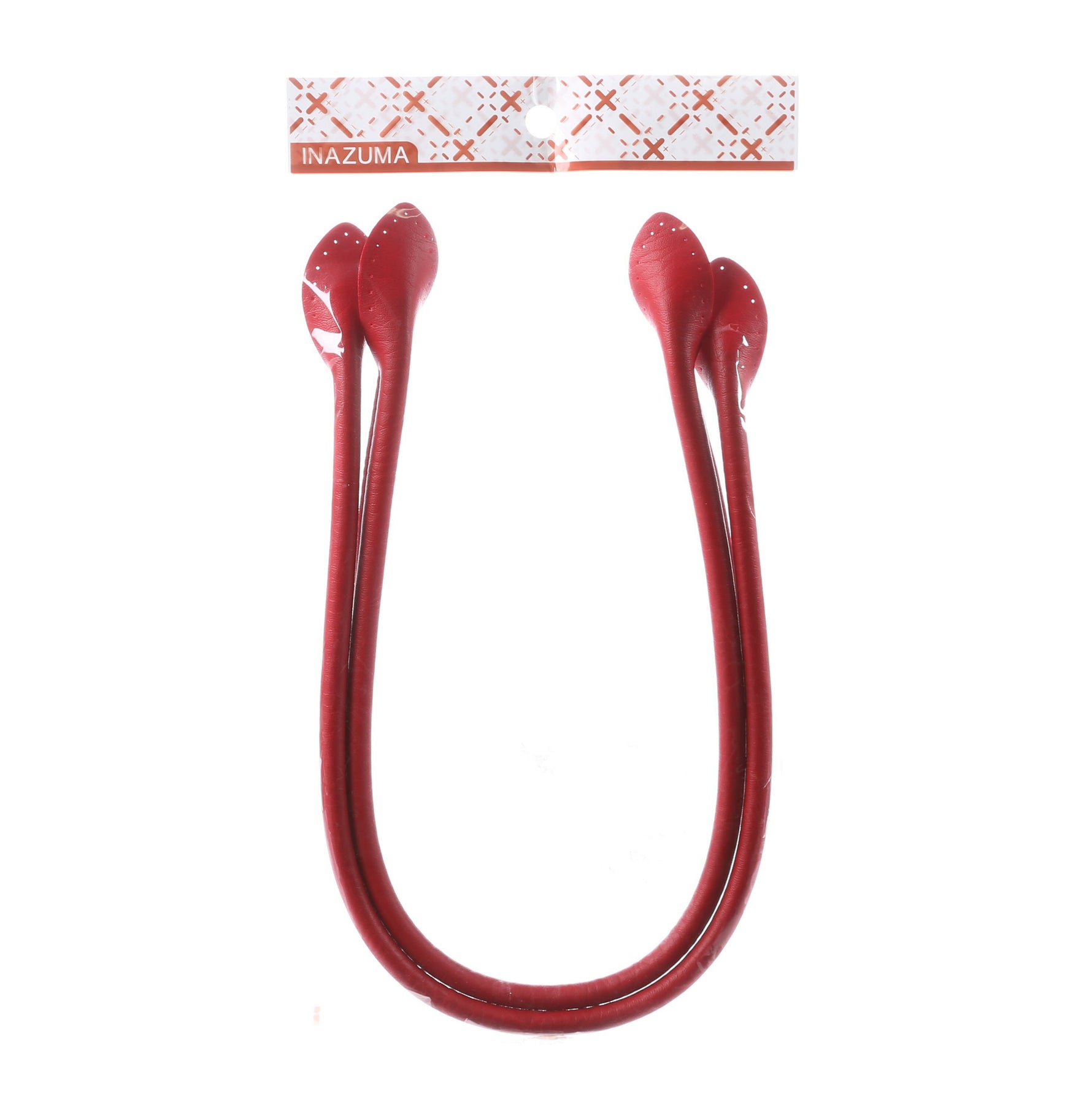 Bag Handles Leather Like 24in Red