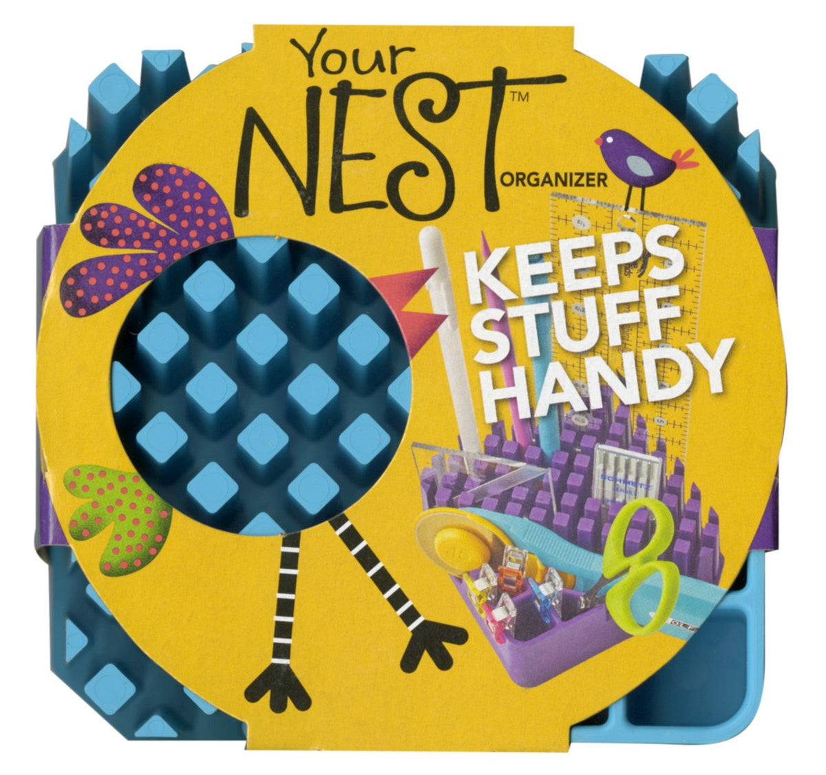 Your Nest Organizer Peacock