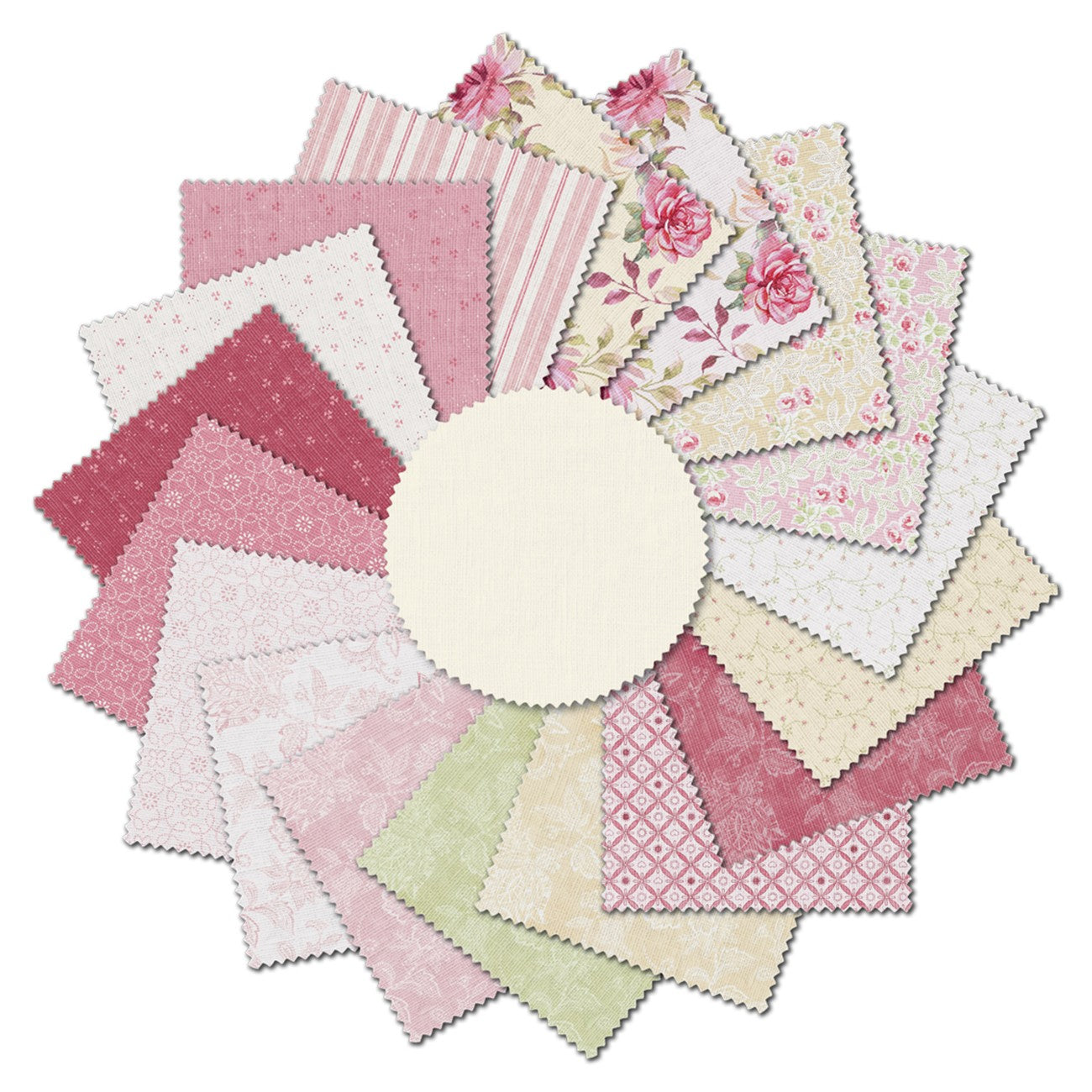 10in Squares Yours Truly, 42pcs/bundle