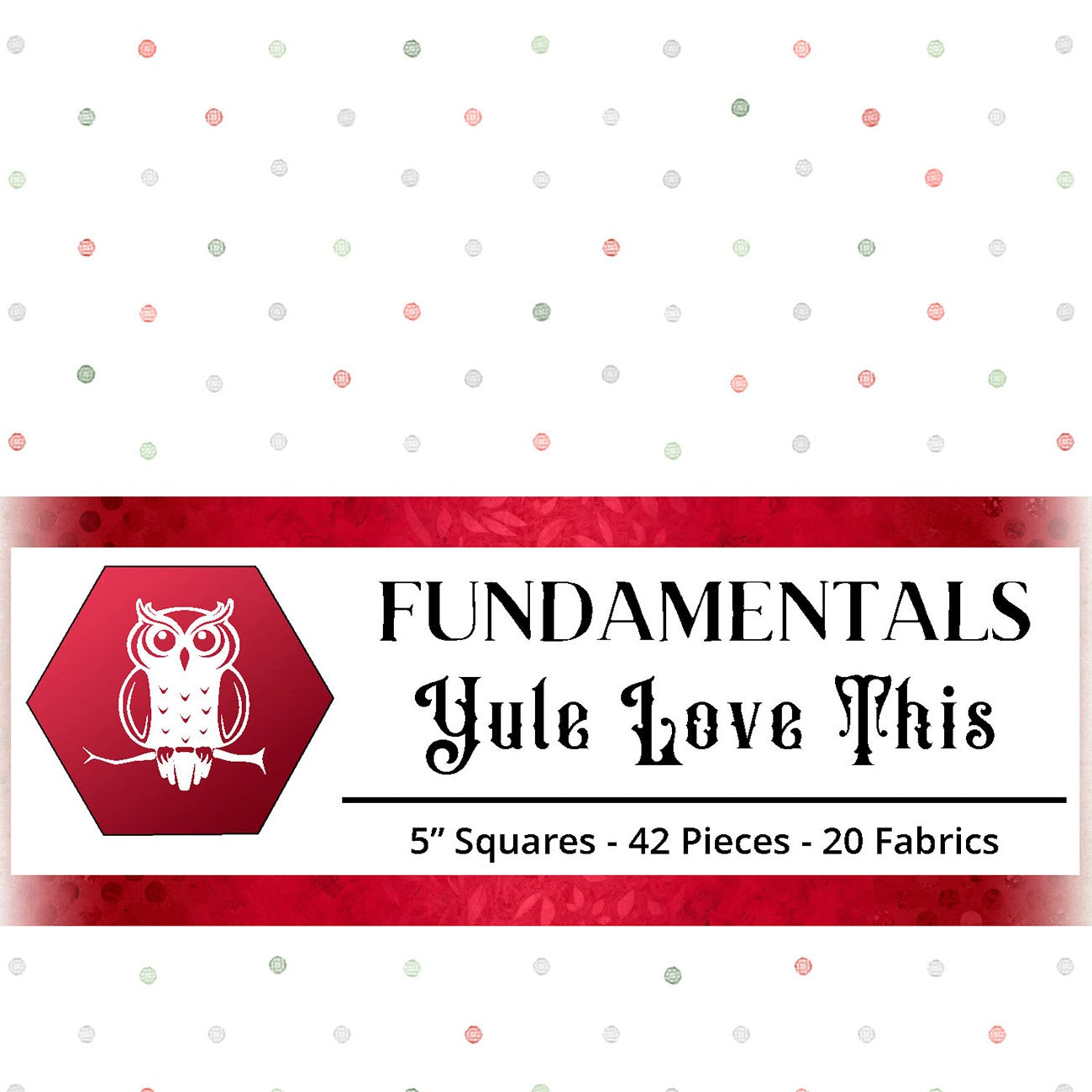 5in Squares Yule Love This 42pcs 2-4pcs of Each Print