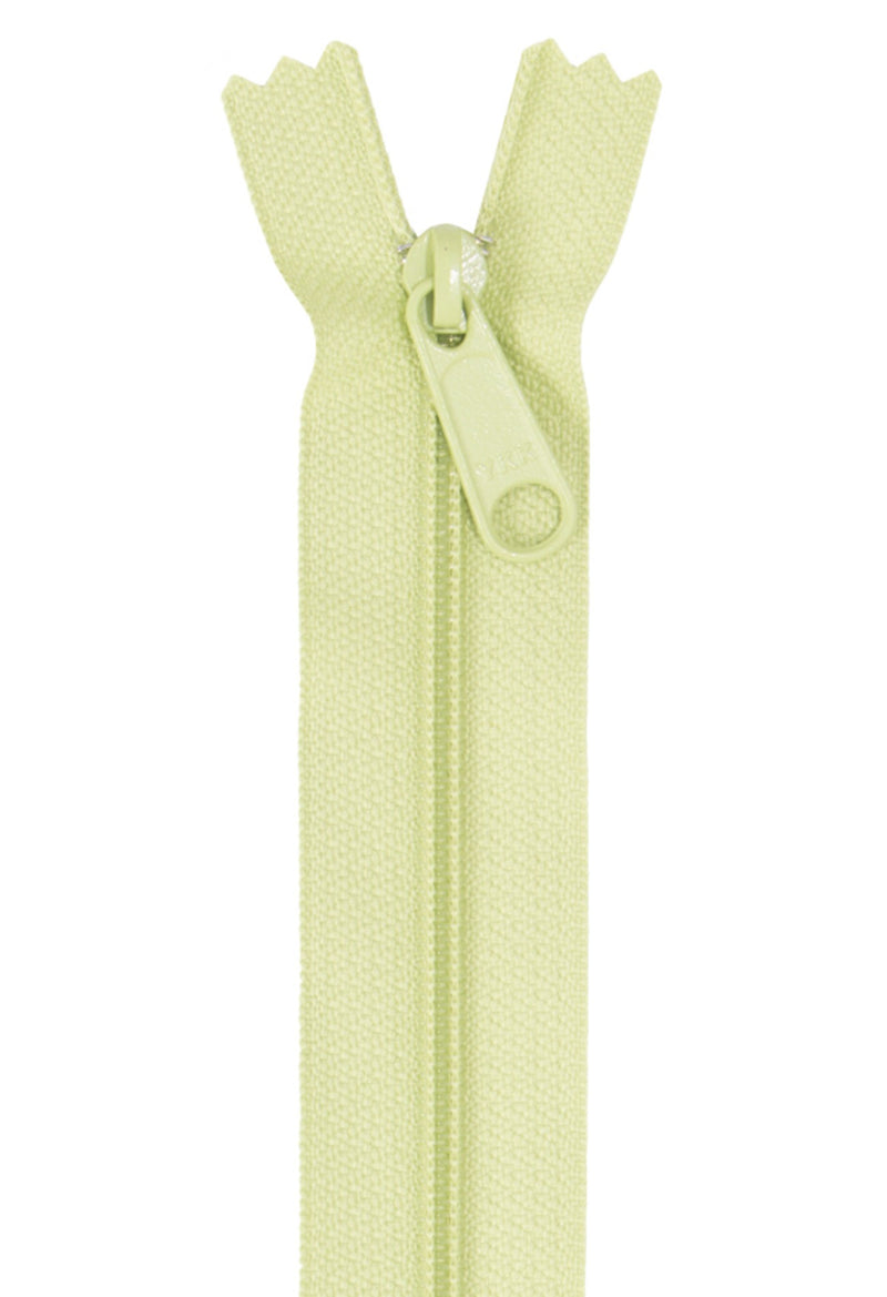 Handbag Zipper 24in Chartreuse