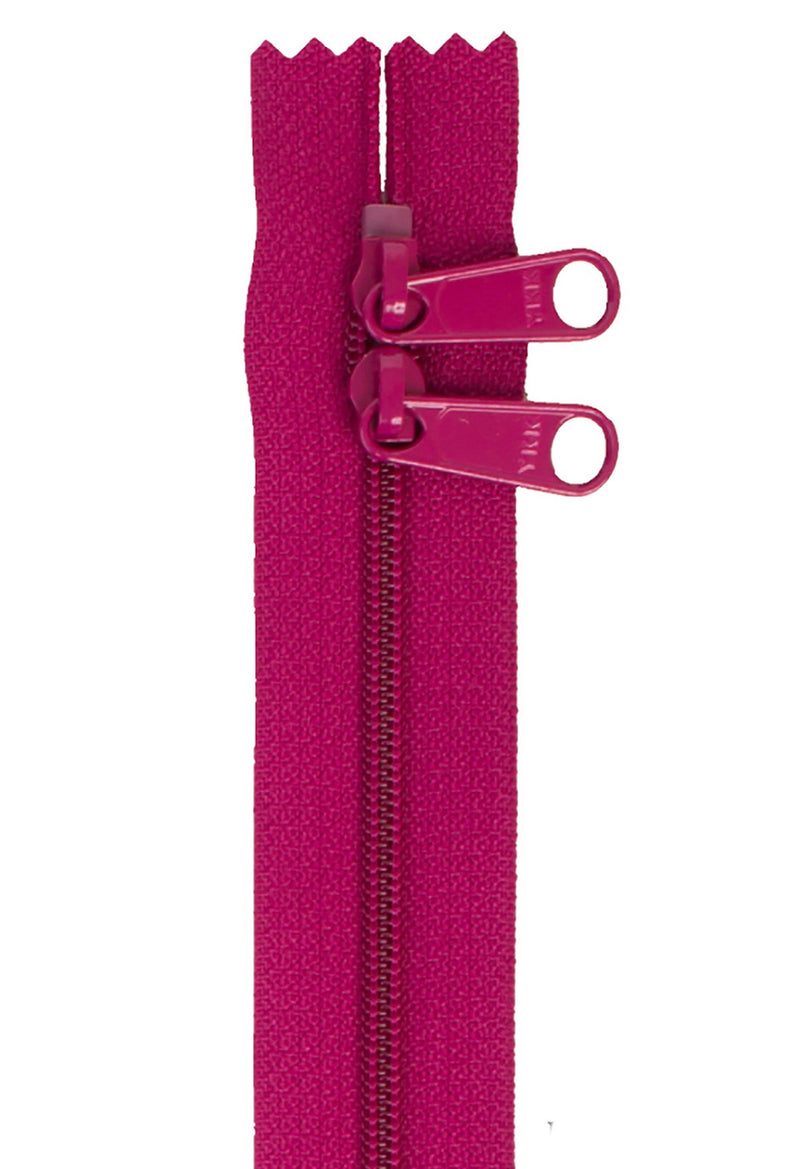 Handbag Zipper 30in Double-Slide - Wild Plum