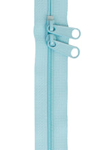 Handbag Zipper 40in Robin Egg-Double-Slide
