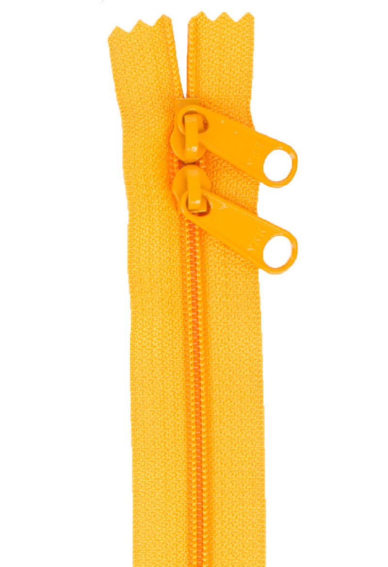 Handbag Zipper 40in Papaya-Double-Slide