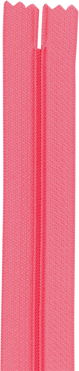 4 yards of 16mm #4.5 zipper chain and 16 Extra-Large Coordinated Pulls Coral