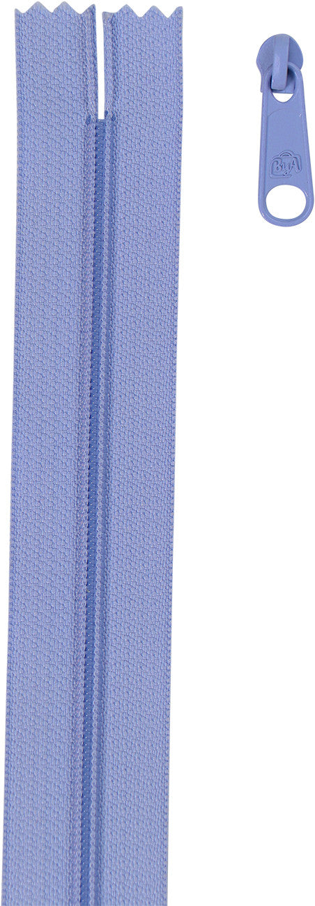 4 yards of 16mm #4.5 zipper chain and 16 Extra-Large Coordinated Pulls Lilac