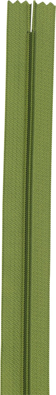 4 yards of 16mm #4.5 zipper chain and 16 Extra-Large Coordinated Pulls Olive
