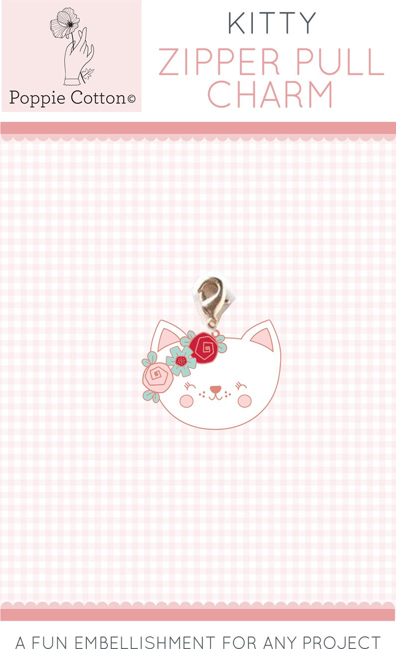 Zipper Pull Charm Kitty Charm