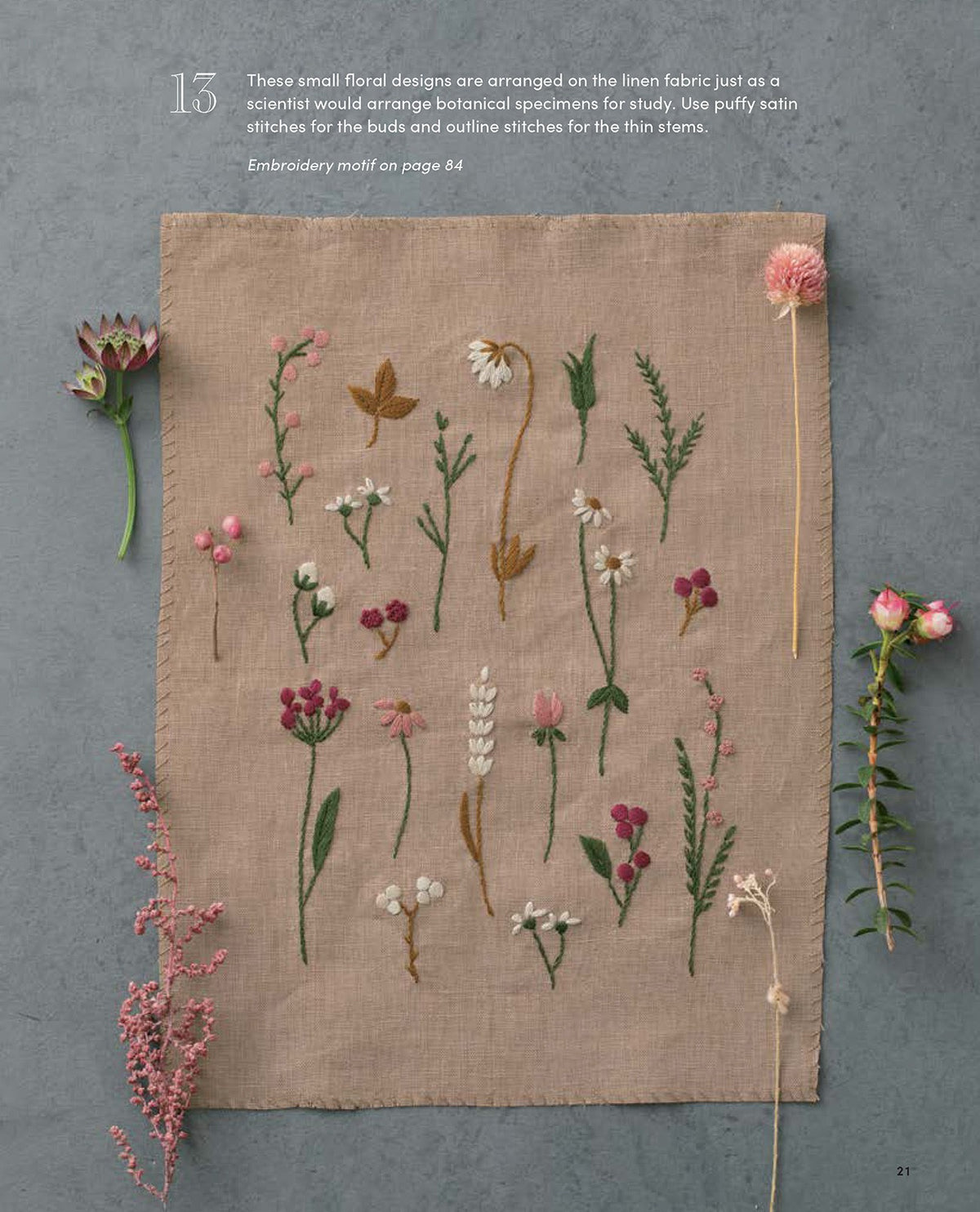 Beautiful Botanical Embroidery