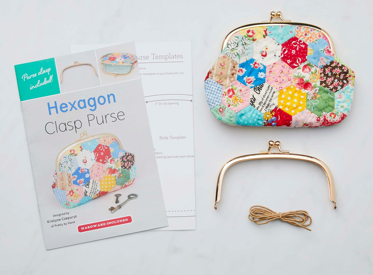 Hexagon Clasp Purse Kit