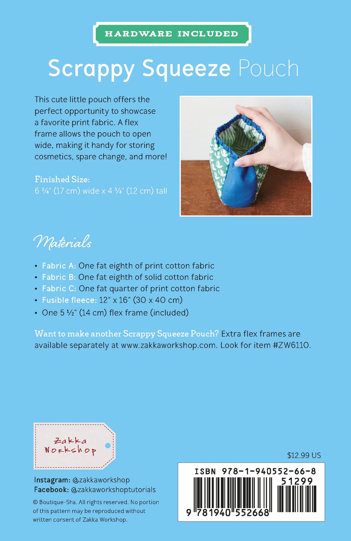 Scrappy Squeeze Pouch Kit