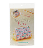 Heart Clasp Purse Rose Gold
