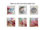 Zipper Tab Cover Button Refill 4pk