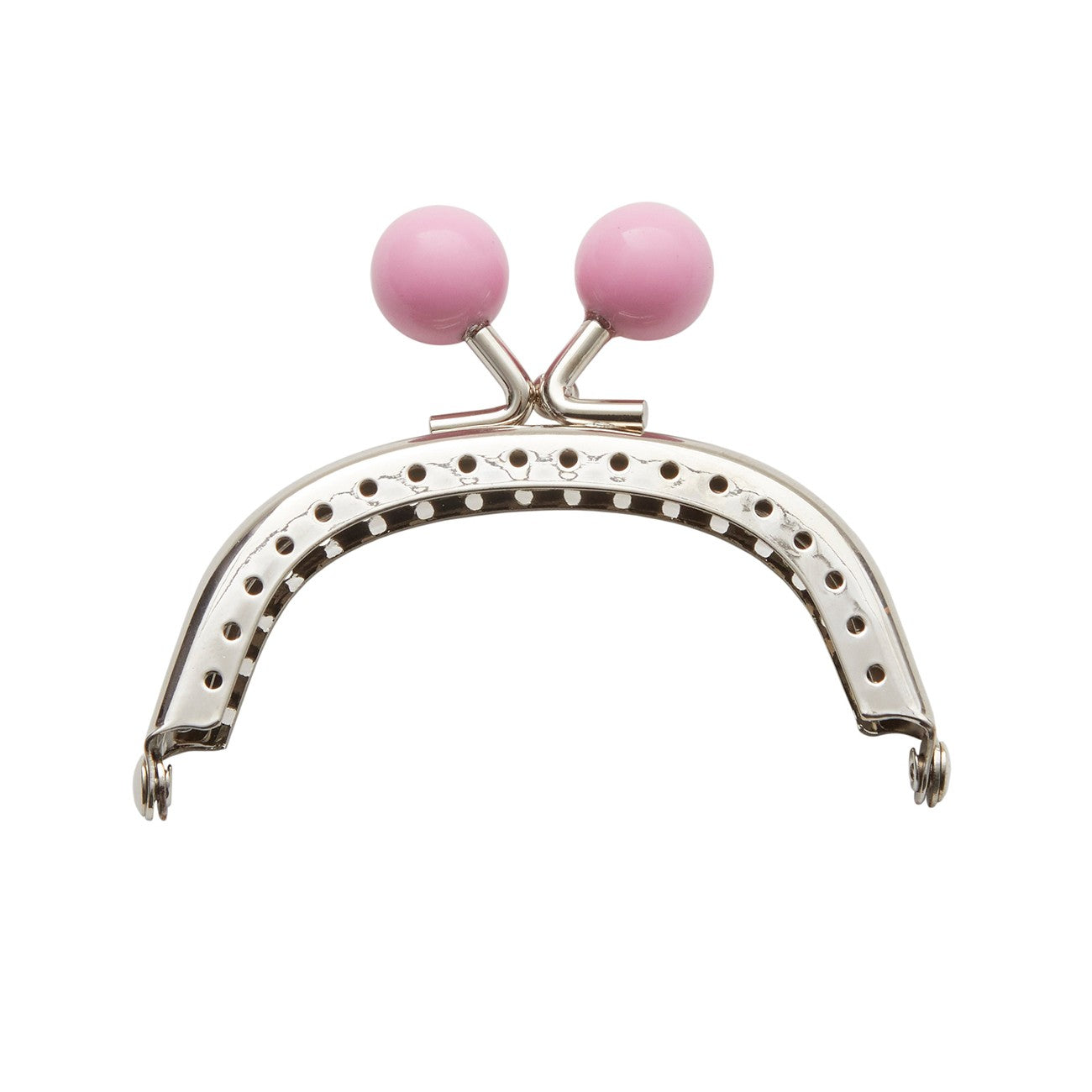 Pink Bauble Sew-In Clasp 3in x 2-1/4in