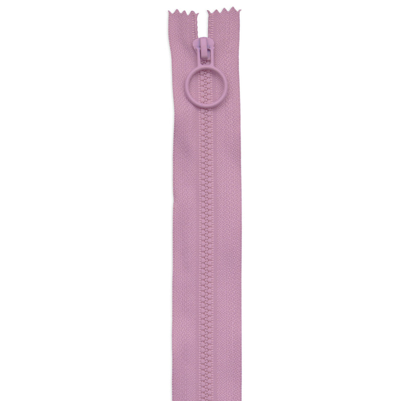 20in Pink Hoop Pull Zipper 2pk