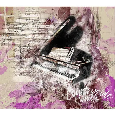 Abstract Piano Panel 17in x 15in