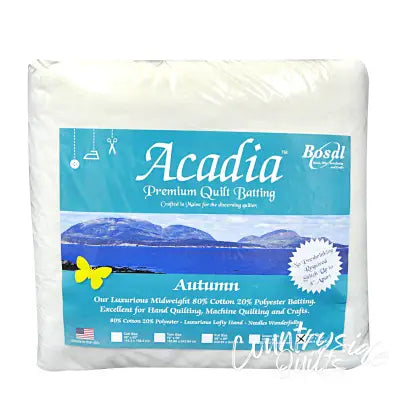 Acadia Premium 80% Cotton 20% Polyester Batting 4oz 120in x 120in