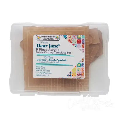 Acrylic Fabric Cutting Template for Dear Jane Project 9pc