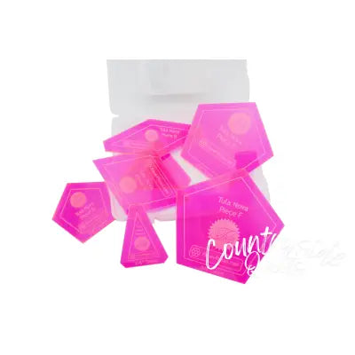 Acrylic Fabric Cutting Template for Tula Nova 7pc Set