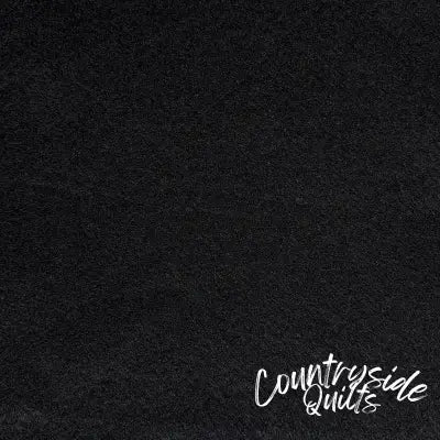 Acrylic Felt 12in x 18in Black