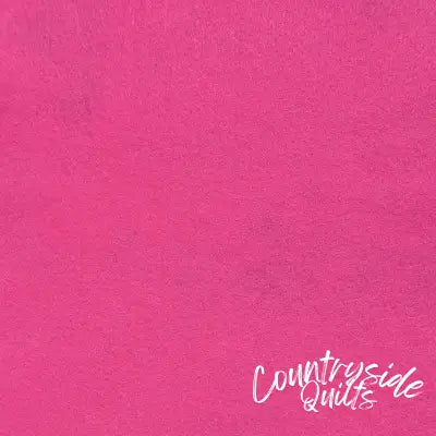 Acrylic Felt 12in x 18in Hot Pink