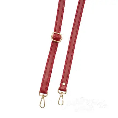 Adjustable Crossbody Strap in Red