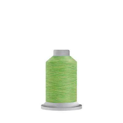 Affinity Variegated Polyester Thread 40wt 1,000yds Mini King Spool Chartreuse