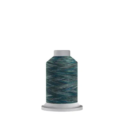 Affinity Variegated Polyester Thread 40wt 1,000yds Mini King Spool Mediterranean