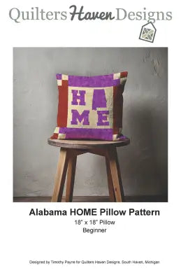 Alabama HOME Pillow Pattern