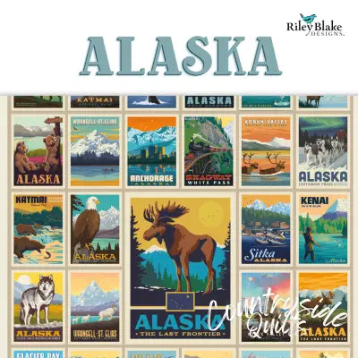 Alaska 5in Squares, 42pcs/bundle