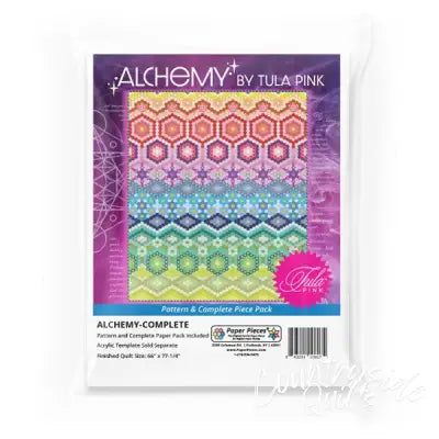 Alchemy Pattern and Complete Paper Piece Pack by Tula Pink