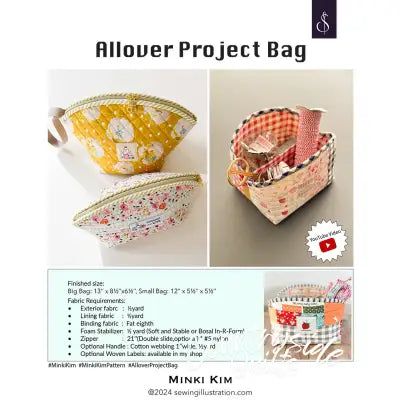 Allover Project Bag Pattern
