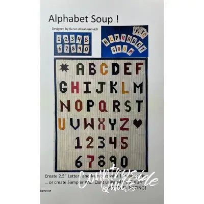 Alphabet Soup Quilt Pattern