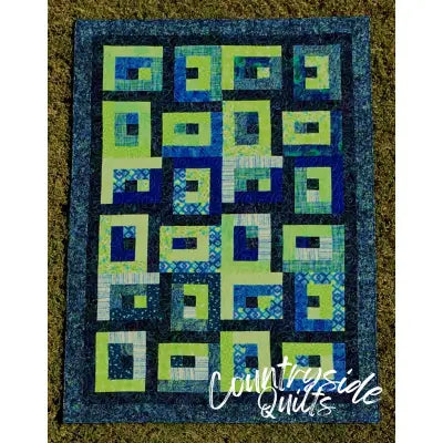 Altered Log Cabin Quilt Pattern