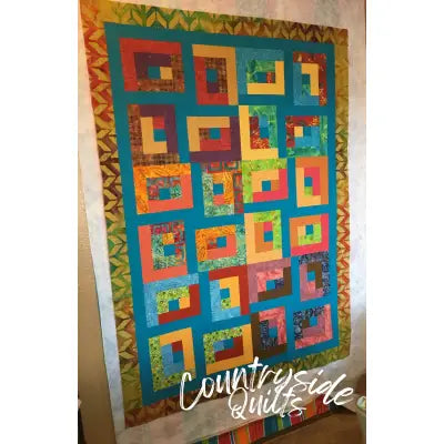 Altered Log Cabin Quilt Pattern