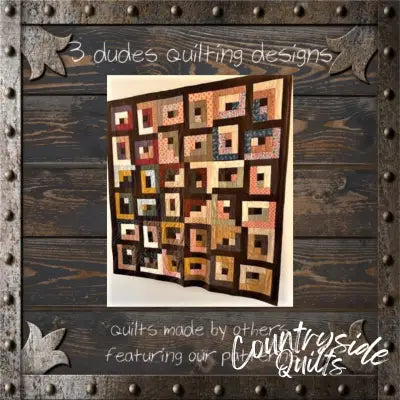 Altered Log Cabin Quilt Pattern