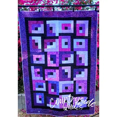 Altered Log Cabin Quilt Pattern