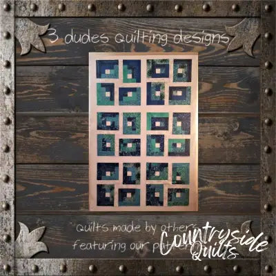 Altered Log Cabin Quilt Pattern