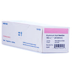 Jeffers Aluminum Hub Needles, Box of 100