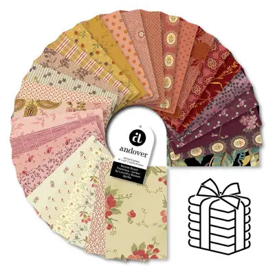 Amber - Fat Eighth Bundle - 30 Cuts Each