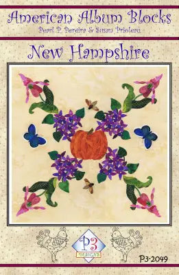 American Album Block of the Month New Hampshire - Granite State Block 49