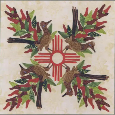 American Album Block of the Month - New Mexico Land of Enchantment Block 17