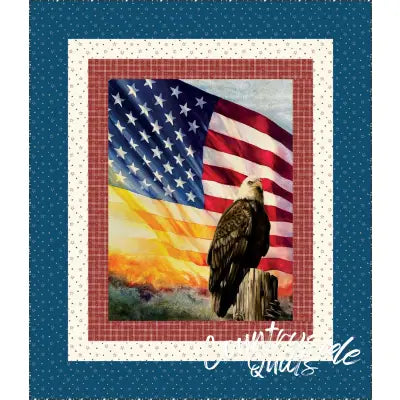 American Honor Panel Quilt Kit