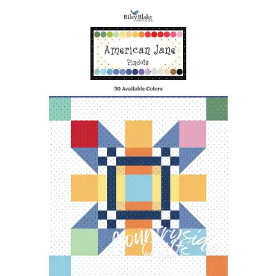 American Jane Pindots Swatch Card