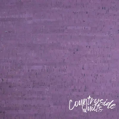 Amethyst Rustic Cork 1/2 Yard