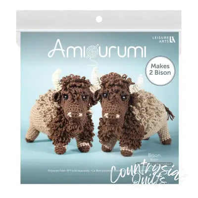 Amigurumi Kits Bisons 2pk
